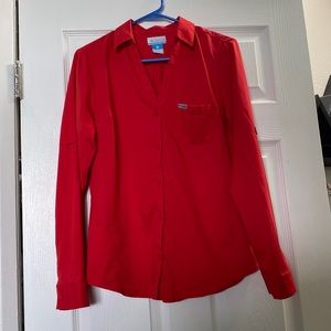Women’s Columbia Performance Gear Button Up NWOT🌻